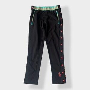 Crossover Culture Sweatpants Snap Side Button Joggers Large